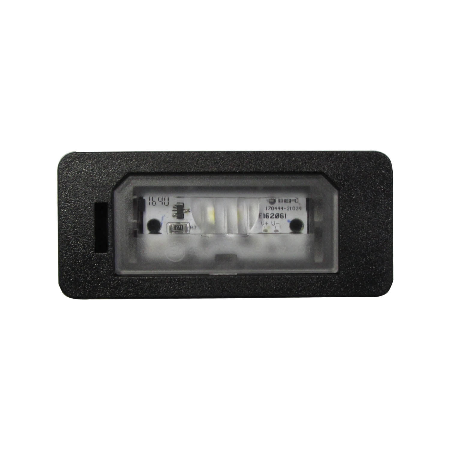 Passenger Side LED License Plate Light Assembly for BMW 1-Series 2008-2013