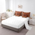 thumbnail image 3 of Erosebridal Bohemian Aztec Bedding Sets Twin Size,Hippie Tribal Comforter Sets with Sheets,Super Cozy Reversible Bed in a Bag Twin size,Boho Decoration,7pcs, 3 of 6