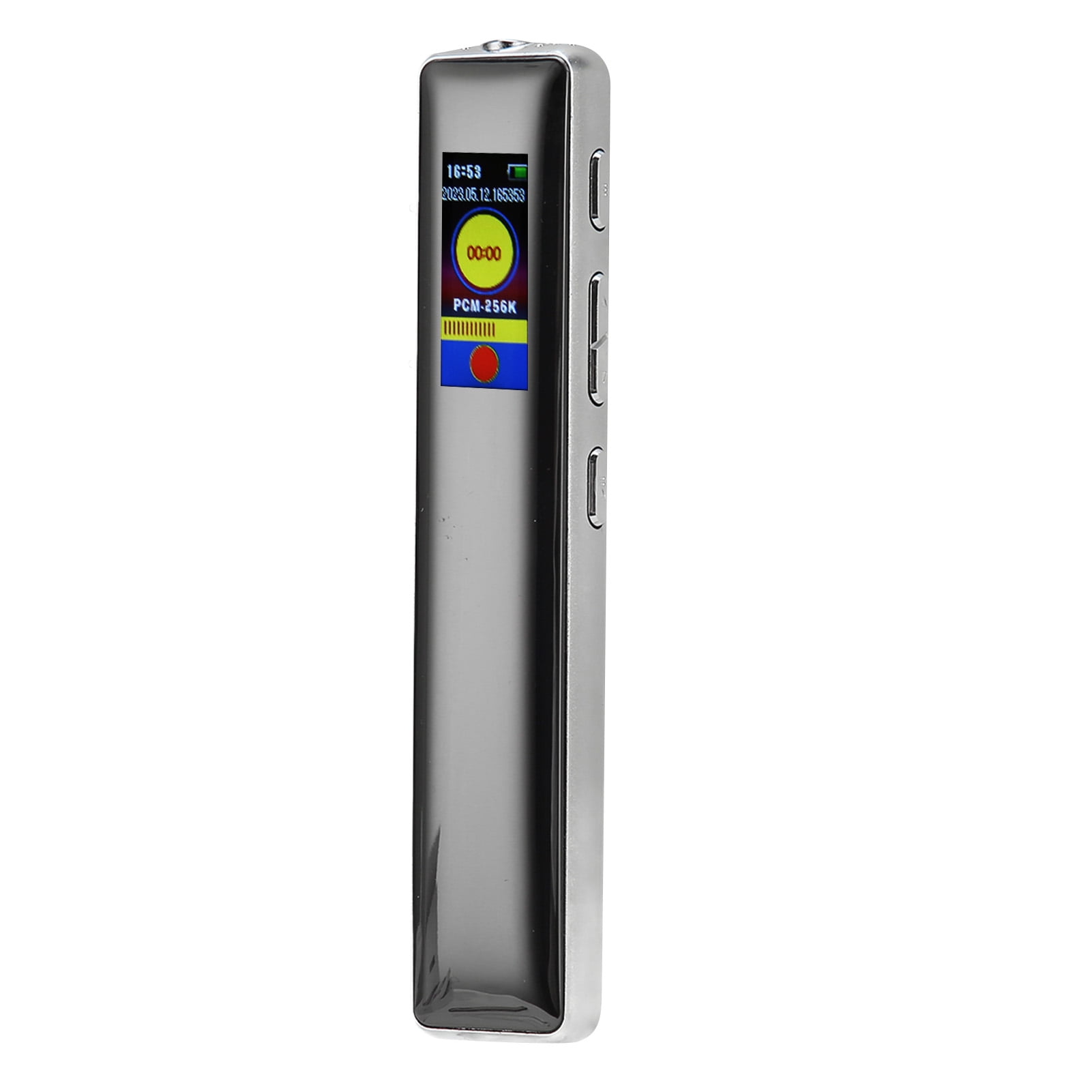 Small Recorder Voice Activated HD Noise Reduction Timing Portable Recording Device with MP3 Playback Electronic Book 16GB