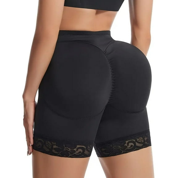 Women's Large Pads Butt Lifting Panties Butt Padded Enhancer Body Shaper Seamless Faja Underwear Shorts Fake Ass Shapewear