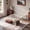 Cream White, variant on Einfach Twin Bed Frame, 14" Metal Platform Bed with 12.6" Under-Bed Storage Space, Heavy Duty, No Box Spring Needed, Gray