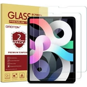 OMOTON [2 Pack] Screen Protector Compatible with iPad Air 4 10.9 Inch 2020 / iPad Pro 11 [Compatible with Apple Pencil]