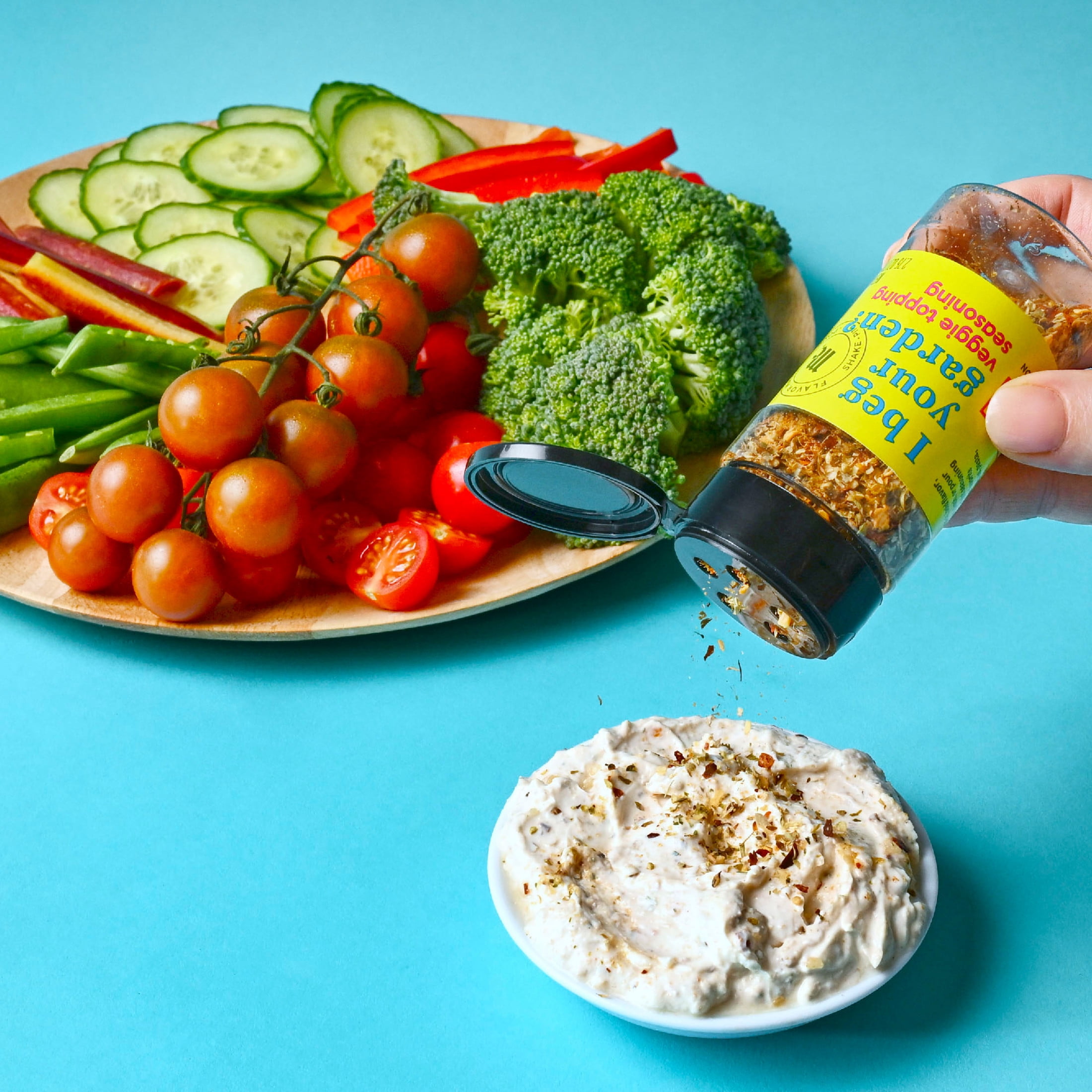 (3 pack) McCormick Flavor Maker Veggie Topping Seasoning, 2.75 oz Bottle