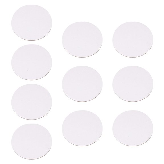 10pcs Painting Round Canvas Boards Circle Oil Canvas Board White Blank Canvas Artist Oil Painting Painting Canvas Panel For Artist Painting