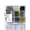 thumbnail image 6 of PicGenie 203-Piece Metal Picture Hanging Kit in Tackle Box, Hangs 14 Wooden Frames Up to 75 lbs, No Measuring Needed, Wall Picture Hangers with Drywall Anchors, Hardware, and Level, 6 of 6