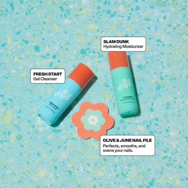 Bubble Skincare Out & About Mini Essentials 3-Piece Set, Includes