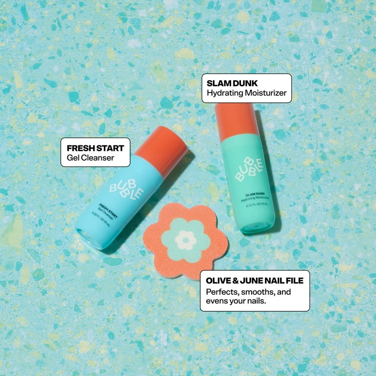 Bubble Skincare Out & About Mini Essentials 3-Piece Set, Includes