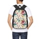 thumbnail image 4 of Disketp Bird Butterfly Rose Mochila Minimalista de Gran Capacidad, Mochila de Viaje para Escuela, Trabajo o Uso Diario, 4 of 6
