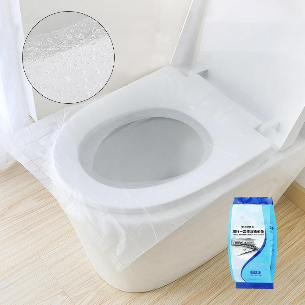 disposable plastic toilet seat covers