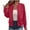 Hot Pink, variant on cocolona Jackets for Women Long Sleeve Casual Textured Lightweight Zipper Flight Jacket Fall Fashion Coat Tops