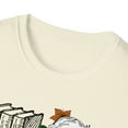 thumbnail image 3 of Spooky Book, Gildan Unisex Softstyle T-Shirt, Skull Book Graphic Tee, S-3XL, 3 of 3