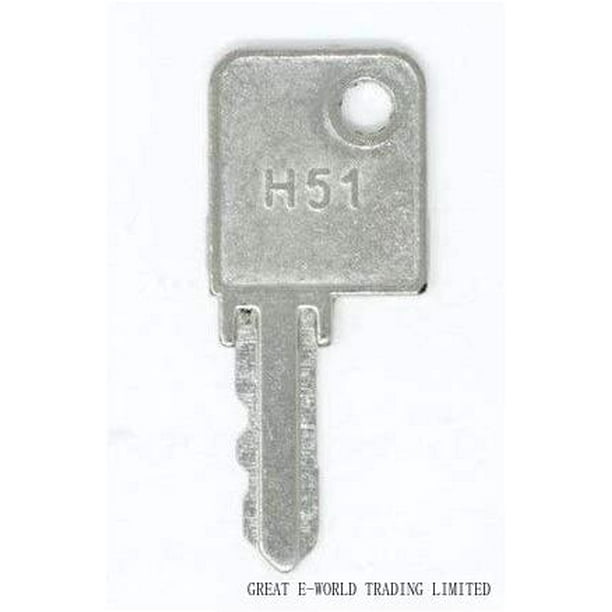 Office Depot H51 File Replacement Keys 2 Keys