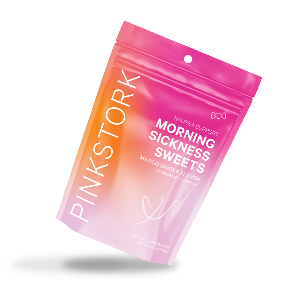 Pink Stork Morning Sickness Relief Sweets Mango, Ginger + Vitamin B6