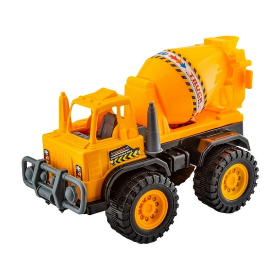 Construction Toys, Little Machines Mega Activity Playset w/ 13 Pieces, XL Crane/Excavator & Construction Site Accessories - Kids Toys 3