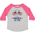 thumbnail image 3 of Inktastic America Est 1776 4th of July Boys or Girls Toddler T-Shirt, 3 of 5
