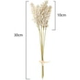 thumbnail image 3 of Morttic 6pcs Artificial Vanilla Mini Foam Berry Spike Flowers Vanilla Spike Fake Flowers for Home Plant Wall Decoration Cereals Plant Heap (Blue), 3 of 8
