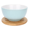 thumbnail image 4 of Dish Drainer, Dish Drying Rack, With Table Mat Bamboo  Cups For Plates Bowls Dishes Round Shape Mat, 4 of 8
