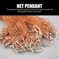 thumbnail image 5 of NEWEEN Cast Net 3/8" Mesh Hand Cast Fishing Net Saltwater Bait Casting Net 4/6/8FT Radius Size, 5 of 6