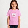 thumbnail image 2 of Girls Graphic Tees Heart Cherries Floral Kids T Shirt Sweet 100% Cotton Short Sleeve Soft Tops 4-13Y, 2 of 5