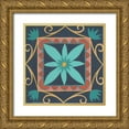 thumbnail image 1 of Shamp, Cindy 12x12 Gold Ornate Wood Framed with Double Matting Museum Art Print Titled - Boho Chic II, 1 of 4