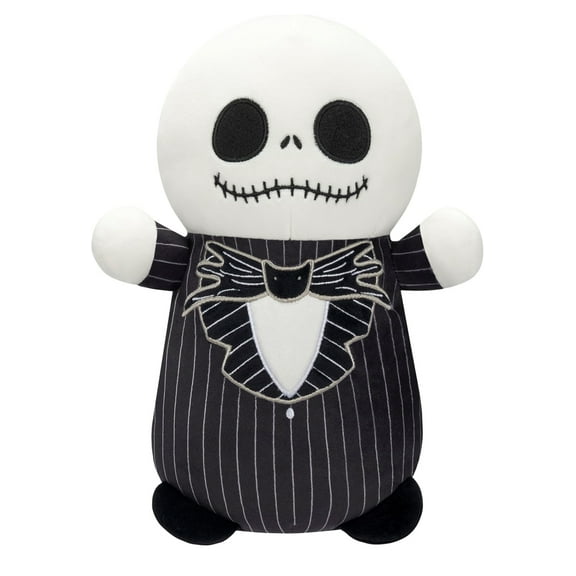Squishmallows Original Disney 10-Inch Jack Skellington HugMees - Medium-Sized Ultrasoft Official Jazwares Plush