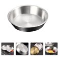 thumbnail image 1 of GOOHOCHY Para Pizza De Acero Inoxidable Plata Ligero Y Compacto Para Cocina Y Exterior, 1 of 8