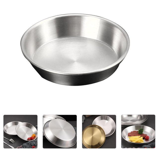 GOOHOCHY Para Pizza De Acero Inoxidable Plata Ligero Y Compacto Para Cocina Y Exterior