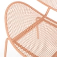 thumbnail image 4 of Hamdan Outdoor Dining Chair, Set of 2, Matte Orange, 4 of 9