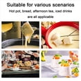 thumbnail image 2 of 48X Palitos de Queso para Fondue Juego de Fondue para Fabricante de Queso Suizo, Tenedores de Acero Inoxidable para Fondue para Asar Malvaviscos, 2 of 5