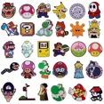 thumbnail image 2 of Insignias de Anime Mario Bros en la mochila, alfileres esmaltados, medallas, alfileres de solapa, ropa, jeans, broches, accesorios, decoración, joyas de dibujos animados, 2 of 5