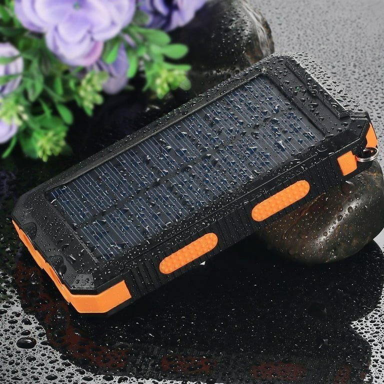 Powernews Waterproof 500000mAh Dual USB Portable Solar