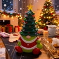 thumbnail image 5 of Christmas Gnome Lantern - Luminous Resin Tree Hat Gnomes Decor, Festive Light-Up Ornament for Holiday Table or Mante, 5 of 5