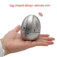 thumbnail image 2 of Stainless Steel Shape Mechanical Kitchen Timer 60-Minute Wind Up Rotating Countdown Timer Batteries, 2 of 10