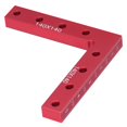 thumbnail image 1 of Cuadrados de posicionamiento de 90 grados herramienta de sujeción de carpintero de 55 pulgadas abrazadera de esquina tipo L de aleación de aluminio de 140 x 140 mm para ANGGREK Otros, 1 of 8