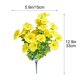 thumbnail image 4 of Artificial FlowersLifelike Fake Stems Decorative Silk Flowers For HomeLiving RoomTabletop Office Wedding Decoration, 4 of 6