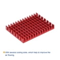 thumbnail image 4 of Uxcell Electronic Radiators Aluminium Heatsink 30x40x5mm for CPU Red 10 Pack, 4 of 5