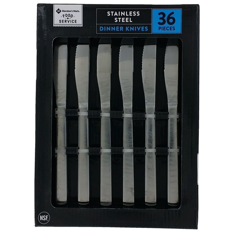 Member's Mark Stainless Steel Dinner Knives Set (36pc.) 