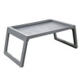 thumbnail image 1 of Foldable Bed Table Folding Breakfast Bed Desk Table Computer Laptop Holder for Home Bedroom(Grey), 1 of 8
