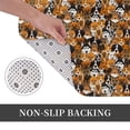thumbnail image 6 of Yiaed Dogs Different Breeds Print Flannel Doormat Mat Outdoor Indoor Door Mats, Non Slip Durable Entrance Rugs for Outside Entry, Porch, Resist Dirt, 16"x24", 6 of 7