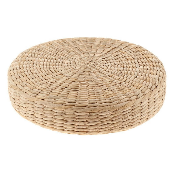 Japanese Style Tatami Floor Cushion Handmade Tatami Floor Pouf Mat Meditation