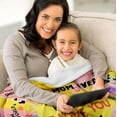 thumbnail image 6 of Birthday Gifts for Mom Mom Blanket Mom Birthday Gifts from Daughter Best Mom Ever Gifts Moms Birthday Gift Idea Gifts for Moms I Love You Blanket Garden Blankets for Mom 60x50, 6 of 6