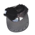 thumbnail image 6 of Hsqqdc Spiky Studded Baseball Cap Flat Brim Punk Hat for Street Style, 6 of 7