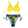 thumbnail image 4 of Conjunto de bikini de dos piezas: impermeable y transpirable para divertirse en la playa, fiestas en la piscina y estilo costero, 4 of 8