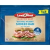 Land O' Frost Premium Pork, Smoked Ham, Deli Lunch Meat, 1 lb, Resealable Plastic Pouch