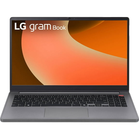LG Gram Book 15.6" Full HD Laptop, Intel Core i5-1334U 1.3GHz, 8GB RAM, 256GB SSD, Windows 11 Home, Titan Silver