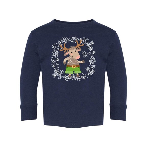 Deer With Pants Long Sleeve Toddler -Image by Shutterstock,  4 Toddler