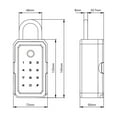 thumbnail image 3 of TTlock Security Boxes Password Smart Finrprint Digital Intelinte Tuya Electronic Portable Lock Boxes ,Strong Secure, 3 of 7