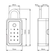 Wifi Security Boxes Password Smart Fingerprint Digital Electronic Portable Lock Boxes ,Multiple Options Available