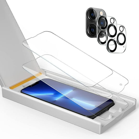 Screen Protector For Iphone 13 Pro Max 6.7-inch With Camera Lens Protector