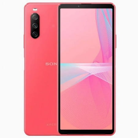 Sony Xperia 10 III Dual-SIM 128GB ROM + 6GB RAM (GSM only | No CDMA) Factory Unlocked 5G SmartPhone (Pink) - International Version